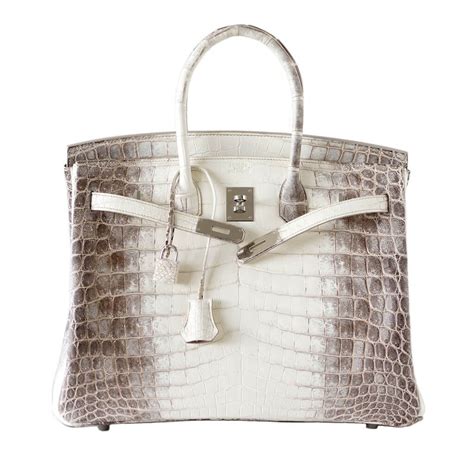 hermes birkin bag 35cm himalaya blanc crocodile palladium hardware|hermes himalayan birkin bag price.